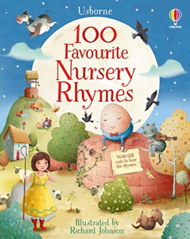 

100 Favourite Nursery Rhymes by Felicity Brooks..Hardcover