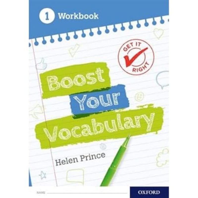 

Get It Right Boost Your Vocabulary Workbook 1 by Loretta RossRickie Solinger-Paperback