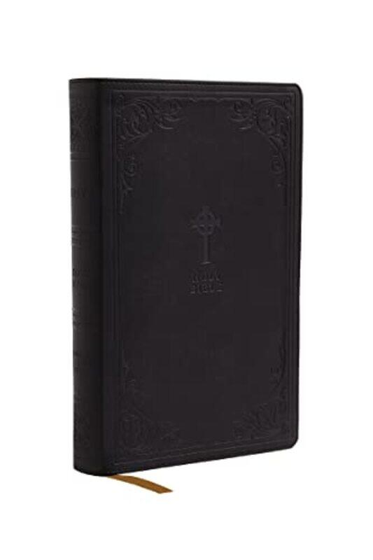 

Nrsv Catholic Edition Gift Bible Blackeathersoft Comfort Print Holy Bible Complete Catholic Bi By Catholic Bible Press - Paperback