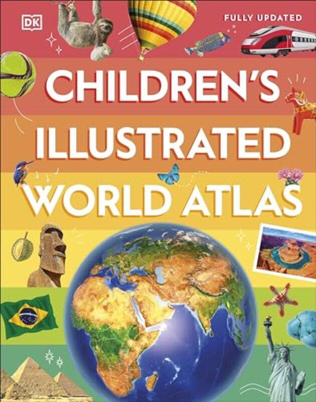 

Childrens Illustrated World Atlas,Hardcover By Dk
