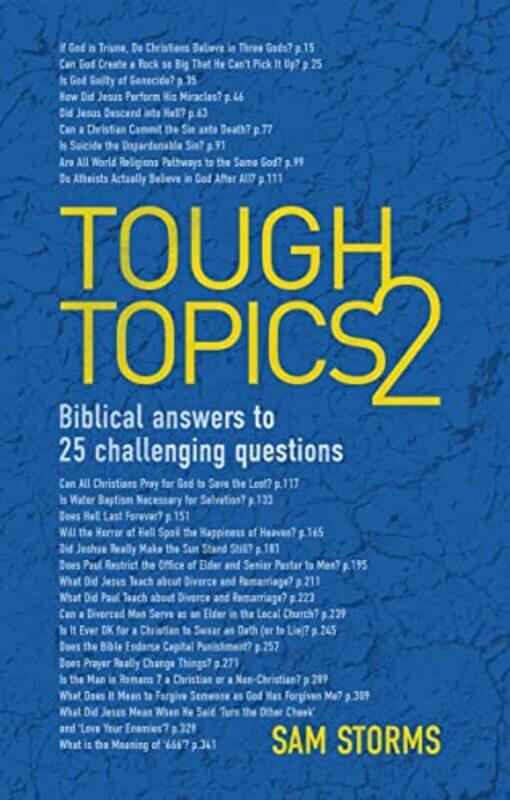 

Tough Topics 2 by Sam Storms-Paperback