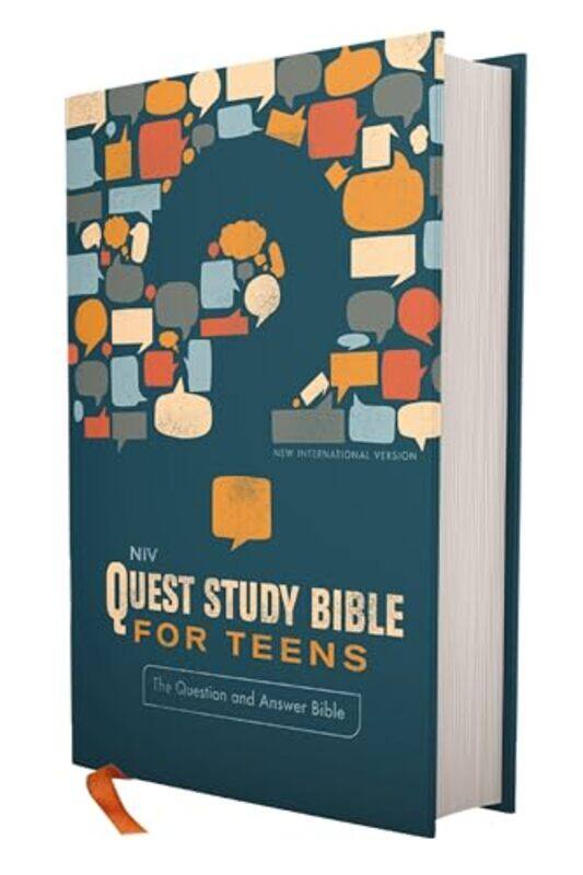

Niv Quest Study Bible Teens Hc Navy By Christianity Today Intl - Hardcover