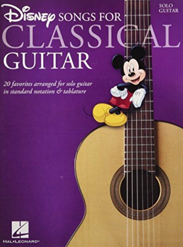 

Disney Songs For Classical Guitar By Hill, John Paperback