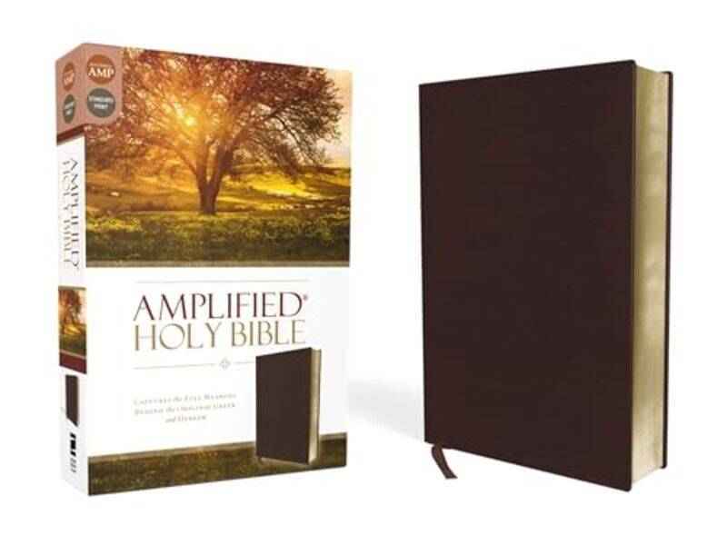 

Amplified Holy Bible Bonded Leather Burgundy by Zondervan - Paperback