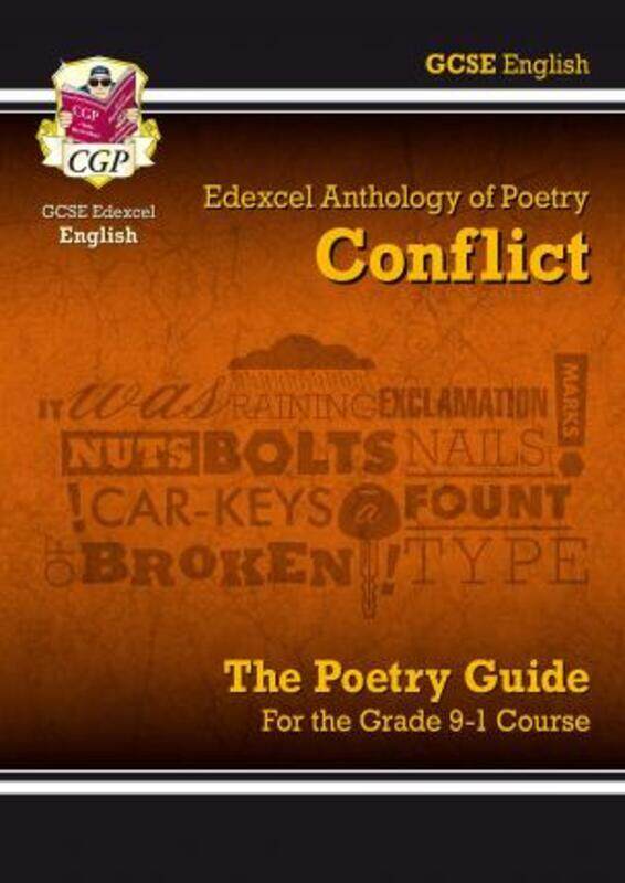 

New GCSE English Edexcel Poetry Guide - Conflict Anthology includes Online Edition, Audio & Quizzes,Paperback,ByCGP Books - CGP Books