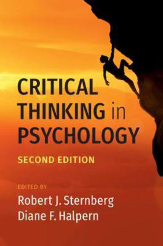 

Critical Thinking in Psychology, Paperback Book, By: Robert J. Sternberg