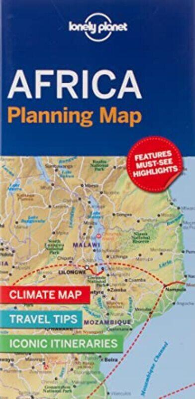 

Lonely Planet Africa Planning Map,Paperback by Lonely Planet - Lonely Planet