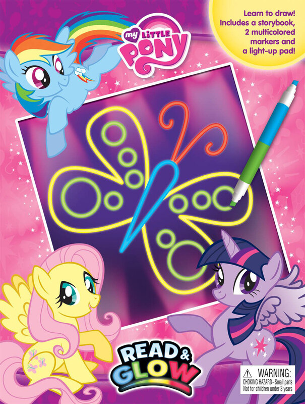 

My Little Pony Read & Glow, Hardcover Book, By: Phidal Publishing Inc.