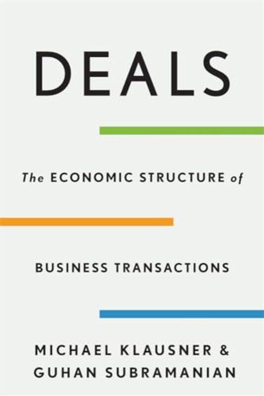 Deals by Michael KlausnerGuhan Subramanian-Hardcover