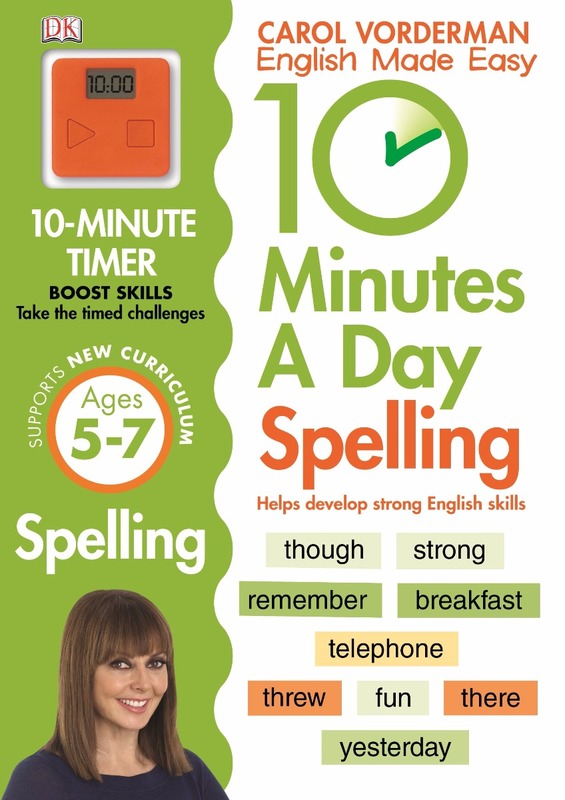 10 Minutes A Day Spelling KS1, Paperback Book, By: Carol Vorderman