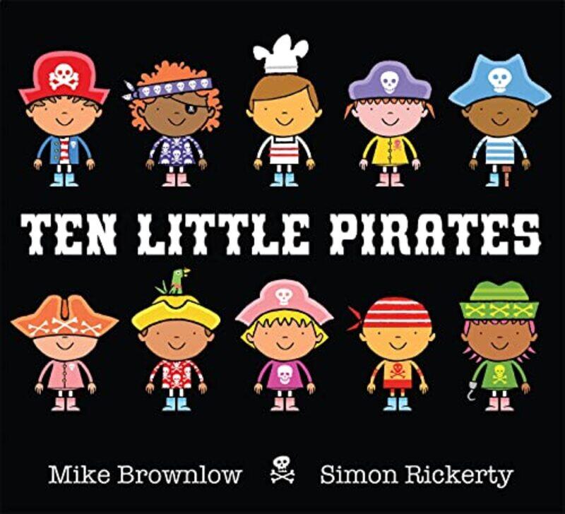 

Ten Little Pirates by Mike BrownlowSimon Rickerty-Paperback