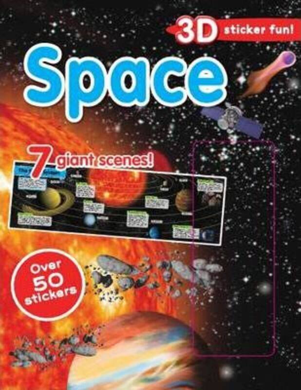 

Space 3d Sticker Scene.paperback,By :