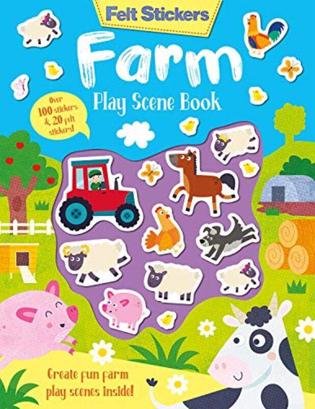 

Felt Stickers Farm Play Scene Book by Kit ElliotGareth Williams-Paperback