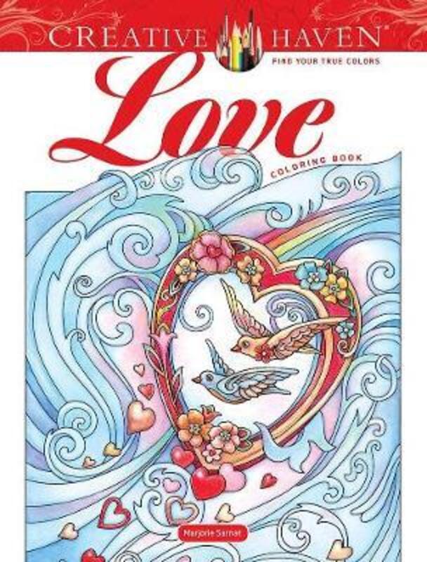 Creative Haven Love Coloring Book.paperback,By :Sarnat, Marjorie