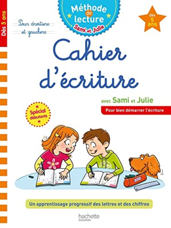 Sami Et Julie Cahier Decriture Des 5 Ans By Amiet Christelle Paperback