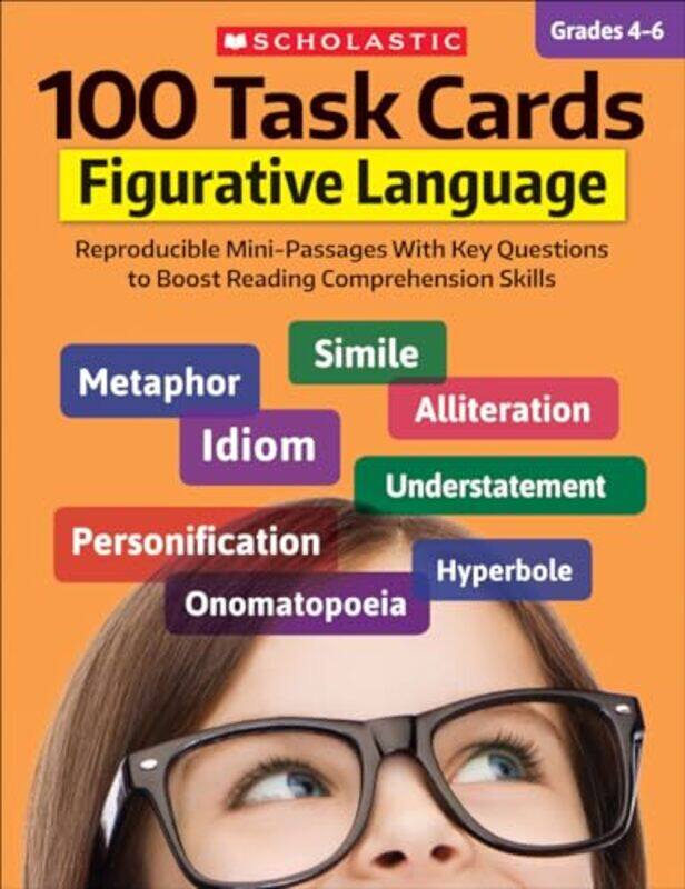 

100 Task Cards Figurative Language By Martin Justin Mccory - Paperback