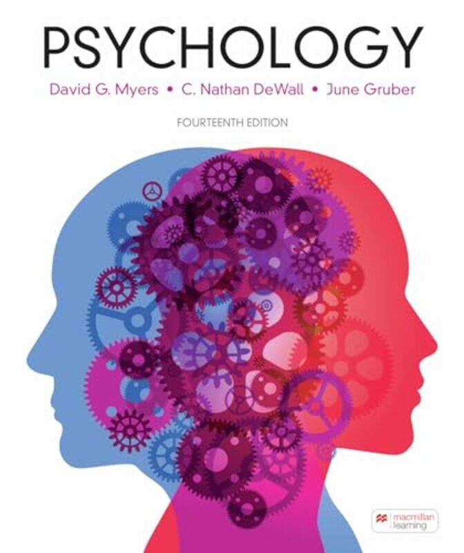 

Psychology by David MyersDeWall C NathanGruber June-Paperback