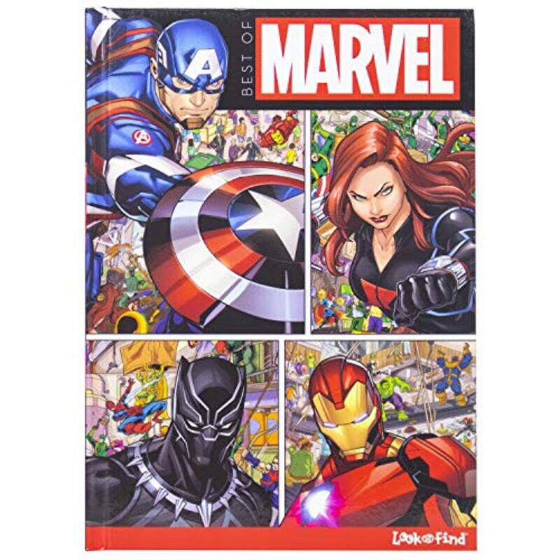 

Marvel: Best of Marvel Look and Find: Look and Find,Hardcover by Pi Kids - Mawhinney, Art