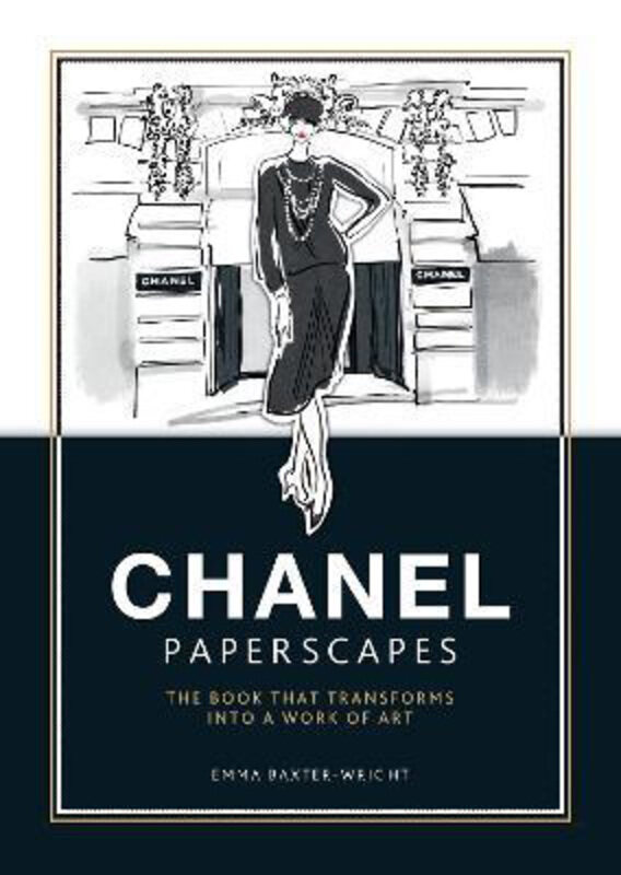 

Paperscapes: Chanel: The Book that Transforms into a Work of Art, Hardcover Book, By: Emma Baxter-Wright