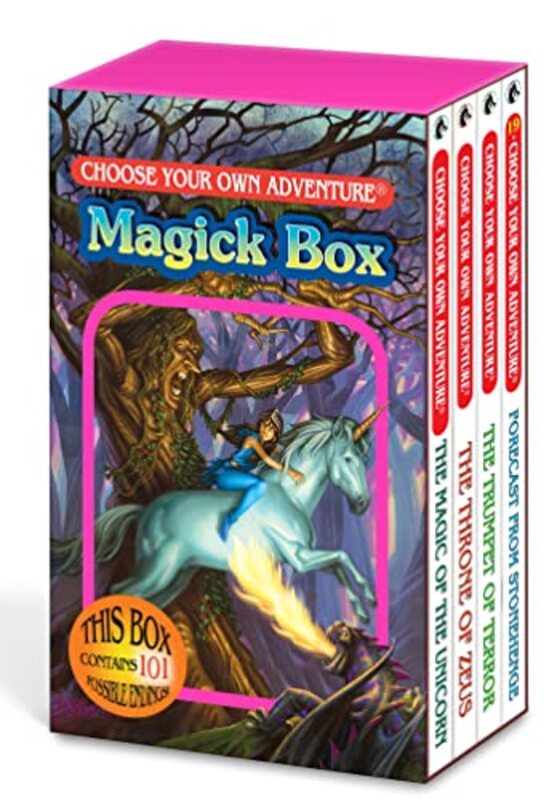 Choose Your Own Adventure 4Book Boxed Set Magick Box The Magic Of The Unicorn The Throne Of Zeus By Lerme Goodman, Deborah - Montgomery, R a Paperback