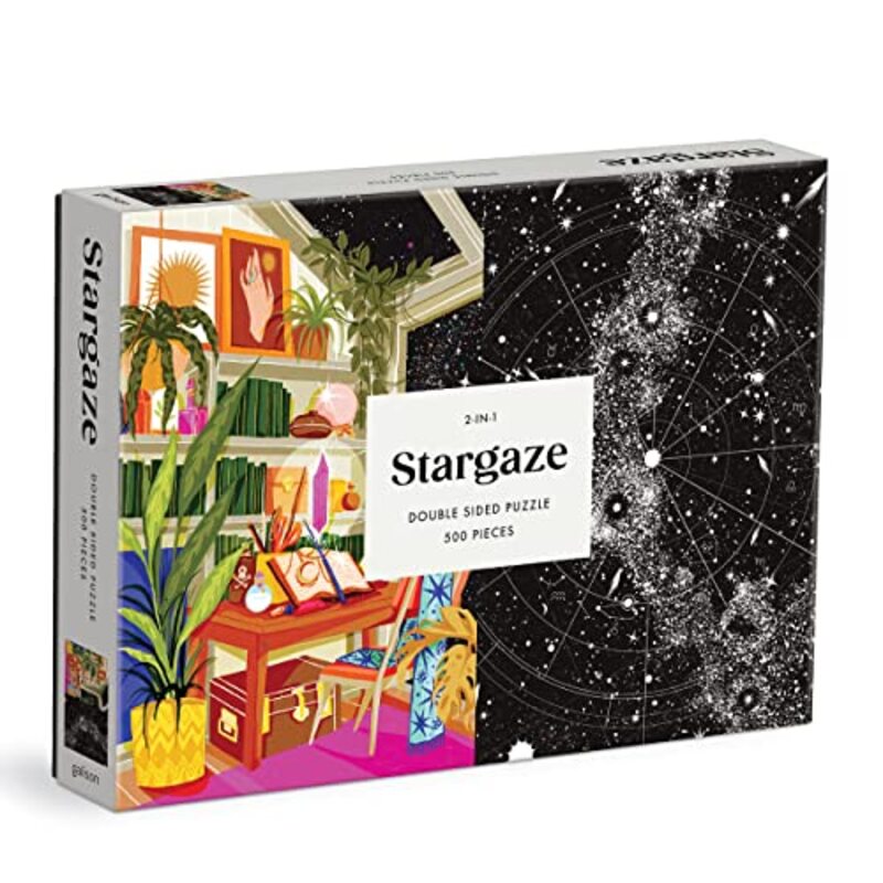 Puz 500 Double Side Stargaze 500 Piece Double Side By  Galison,  Eurekartstudio And Nur Ashikin Hussin - Paperback