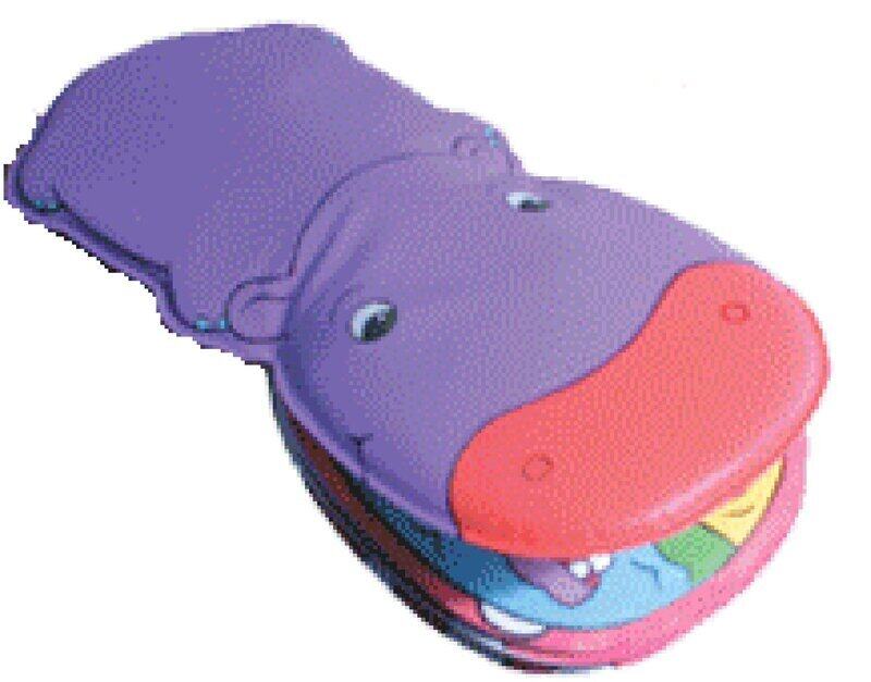 

Happy Henry Hippo (Glove Puppet Bath), Bath Book, By: Richard Powell