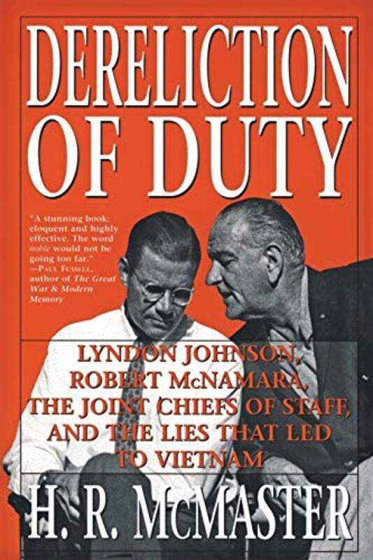 

Dereliction Of Duty By Mcmaster H R - Paperback