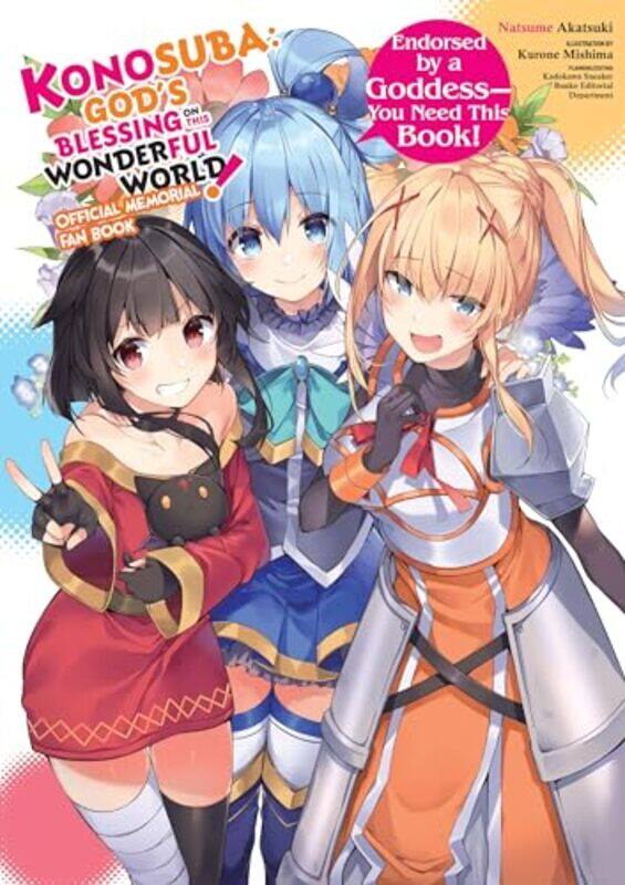 

Konosuba Gods Blessing on This Wonderful World Memorial Fan Book by Natsume Akatsuki-Paperback