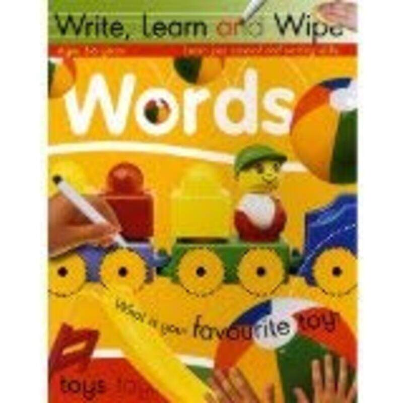 

Words (Write, Learn and Wipe), Paperback Book, By: Baby's First EVA Board Book