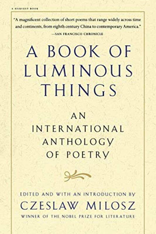 

Bk Of Luminous Things By Milosz Czeslaw - Paperback