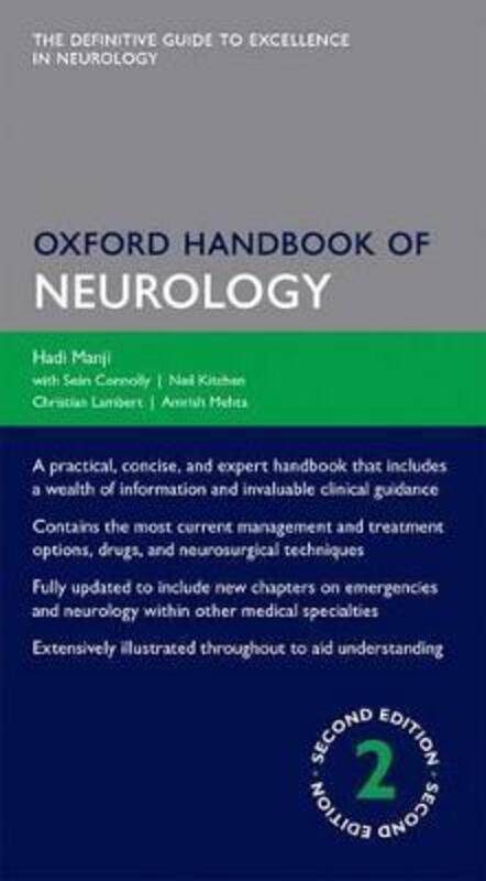 

Oxford Handbook of Neurology.paperback,By :Manji, Hadi (Consultant Neurologist and Honorary Senior Lecturer, Consultant Neurologist and Honorar