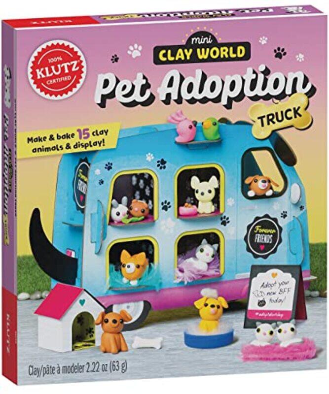 

Mini Clay World Pet Adoption Truck By Make & Bake 15 Animals - Hardcover