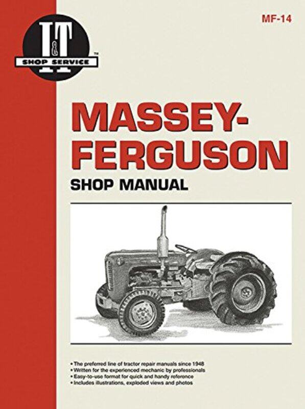 

MasseyFerguson Model MF35 & TO35 Diesel & MF35MF202 & TO35 Gasoline Tractor Service Repair Manual by Robert Corn-Revere-Paperback