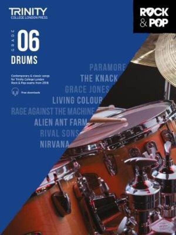 

Trinity College London Rock & Pop 2018 Drums Grade 6.paperback,By :Trinity College London