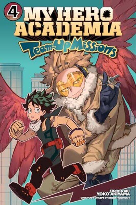 

My Hero Academia TeamUp Missions Vol 4 by Yoko Akiyama-Paperback