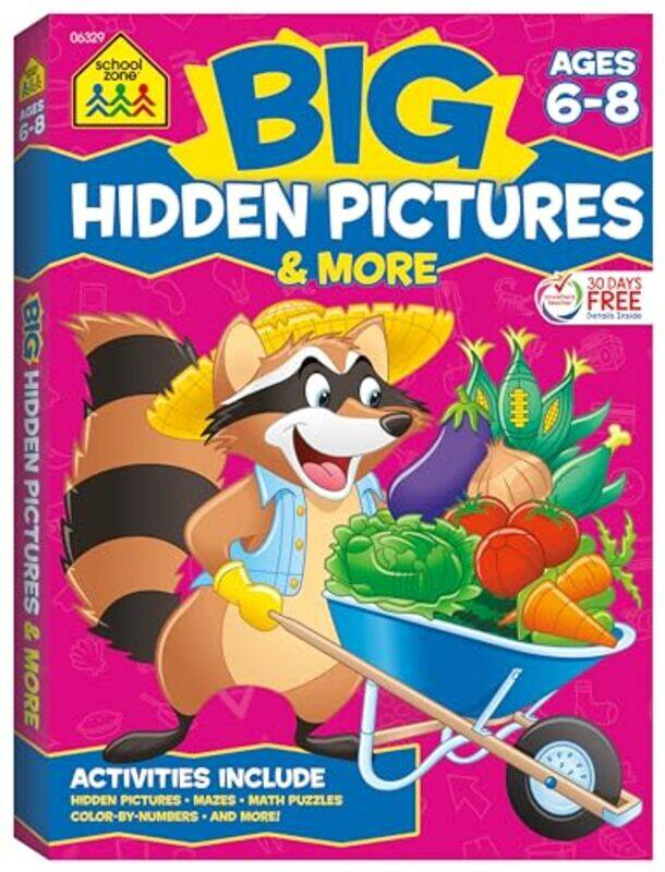 

Big Hidden Pictures And More Workbk By Grk - Paperback