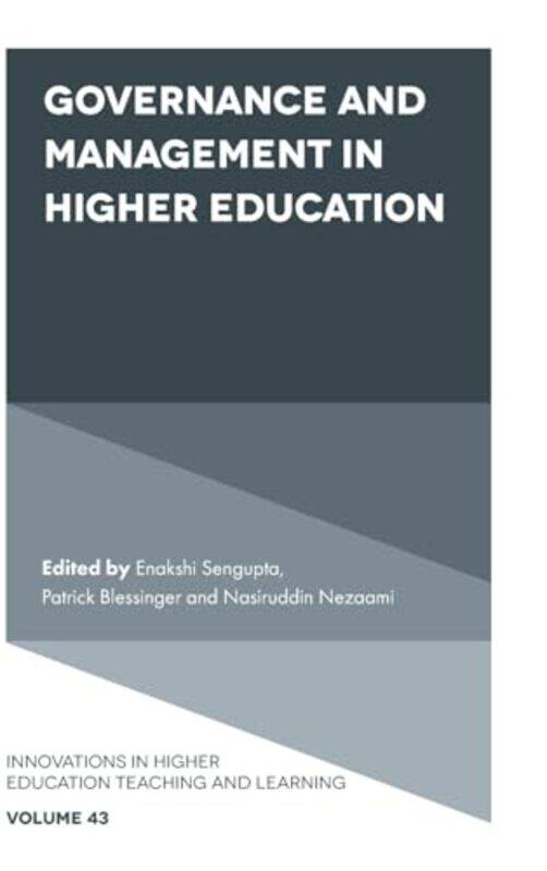 

Governance and Management in Higher Education by Ahmet AtaySatoshi Toyosaki-Hardcover