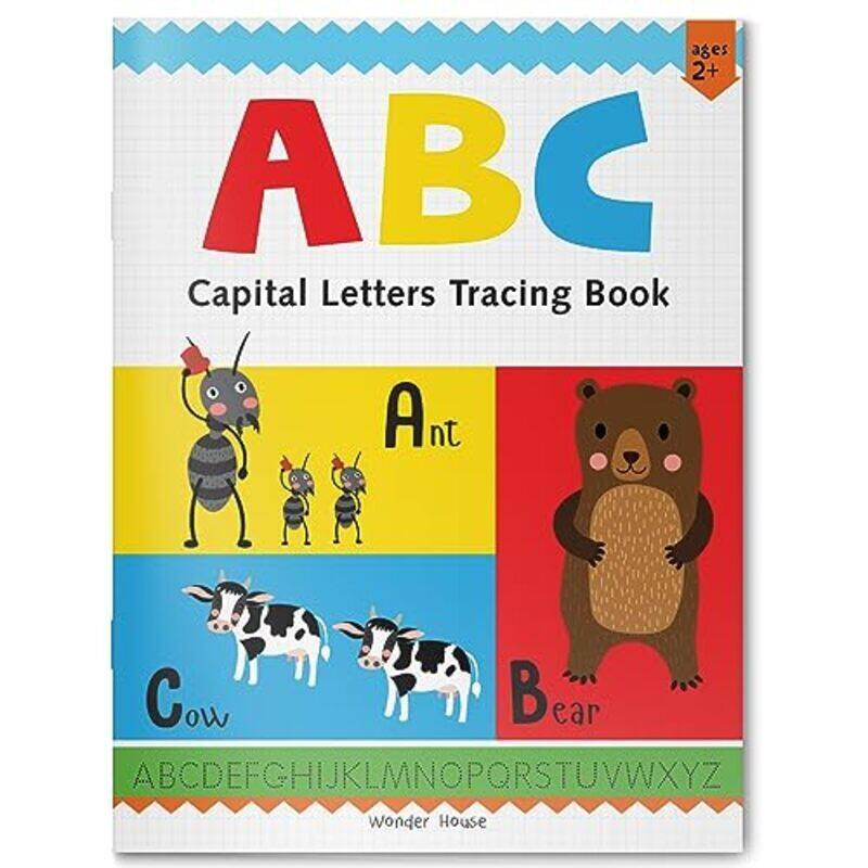

Preschool Activity Book: ABC - Capital Letters Tracing Book For Kids , Paperback by Wonder House Books
