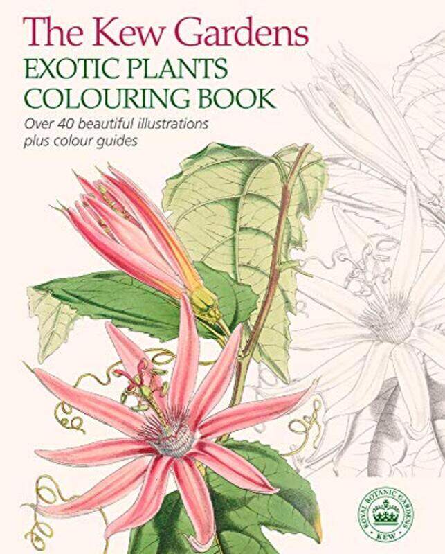 

Kew Gardens Exotic Plants Colouring Book,Paperback by Arcturus Publishing