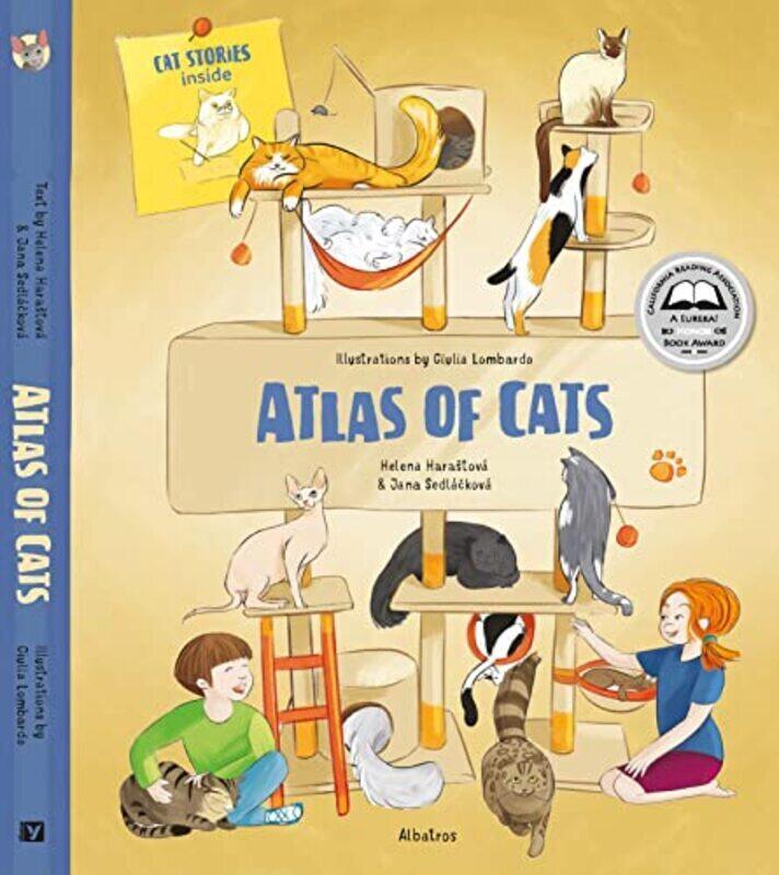 

Atlas of Cats,Hardcover by Sedlackova, Jana - Harastova, Helena - Lombardo, Giulia