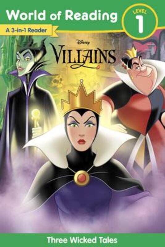 

World of Reading: Disney Villains 3-Story Bind-Up.paperback,By :Disney Books