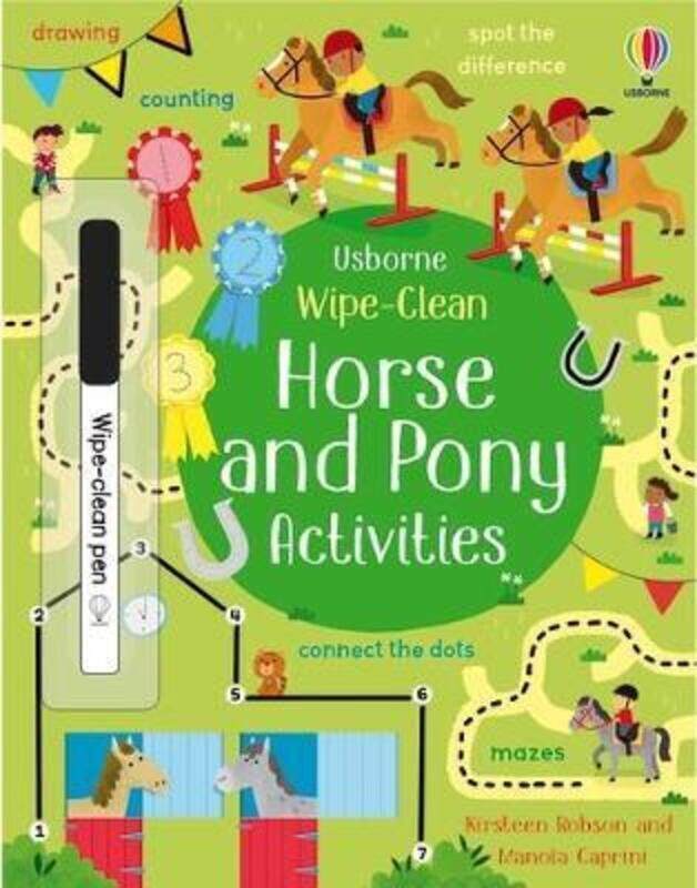 

Wipe-Clean Horse and Pony Activities.paperback,By :Robson, Kirsteen - Caprini, Manola