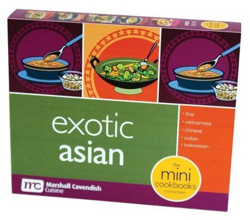 

Exotic Asia: Mini Box Cookbooks (Mini Cookbooks Boxed Set), Paperback Book, By: various