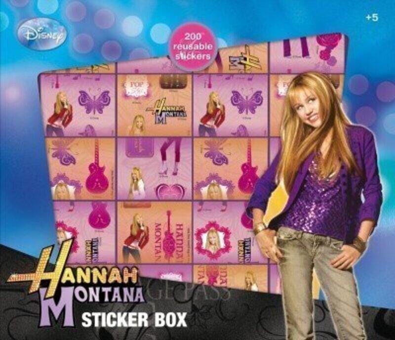 

Hannah Montana Boxed Set 200 Reusable Stickers by Paperback