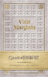 Game of Thrones: Valar Morghulis Hardcover Ruled Journal, Hardcover Book, By: HBO