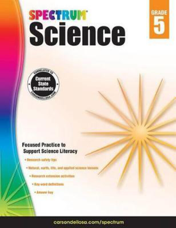 

Spectrum Science, Grade 5, Paperback Book, By: Spectrum