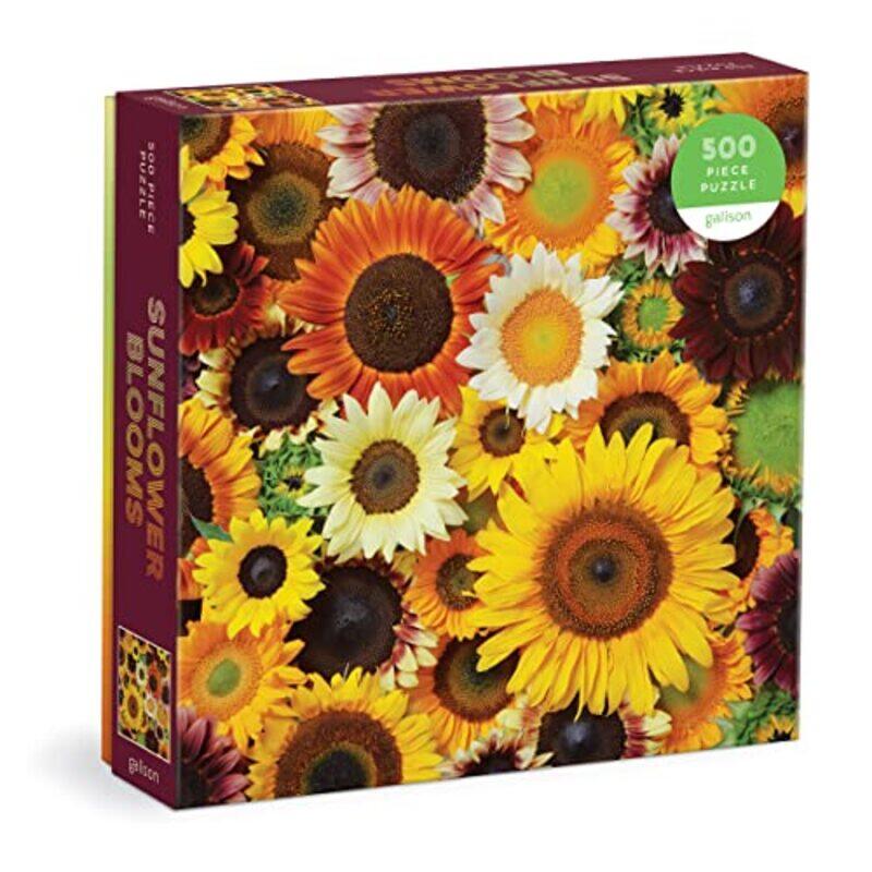 

Sunflower Blooms 500 Piece Puzzle By Galison - Hardcover