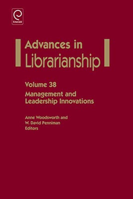 

Management And Leadership Innovations by Anne WoodsworthW David Penniman-Hardcover