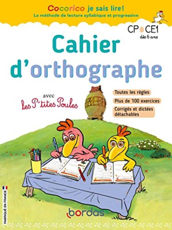 

Cocorico Je Sais Lire ! - Cahier D'Orthographe Avec Les P'Tites Poules By Olivier/Heinrich Paperback