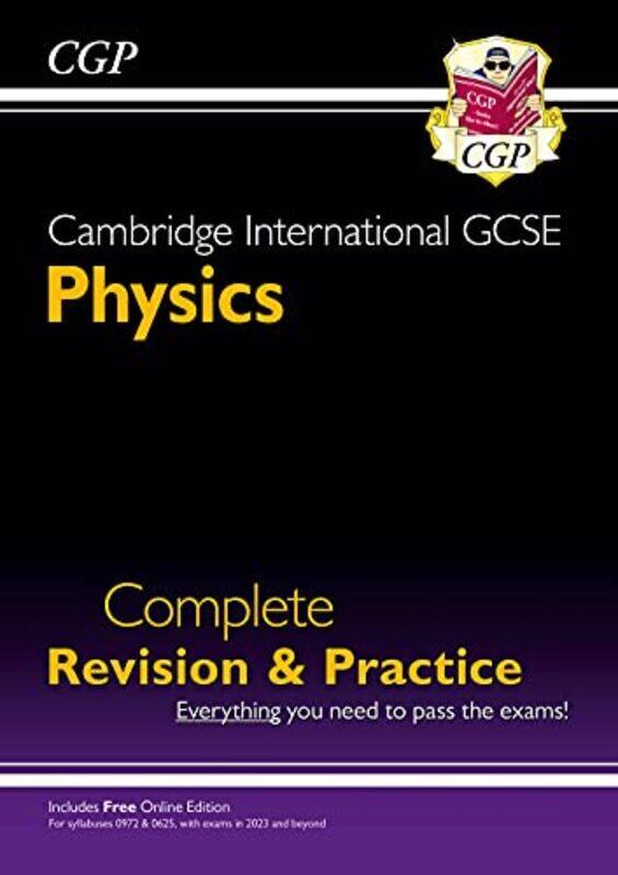 

New Cambridge International Gcse Physics Complete Revision & Practice - For Exams In 2023 & Beyond By Cgp Books - Cgp Books Paperback